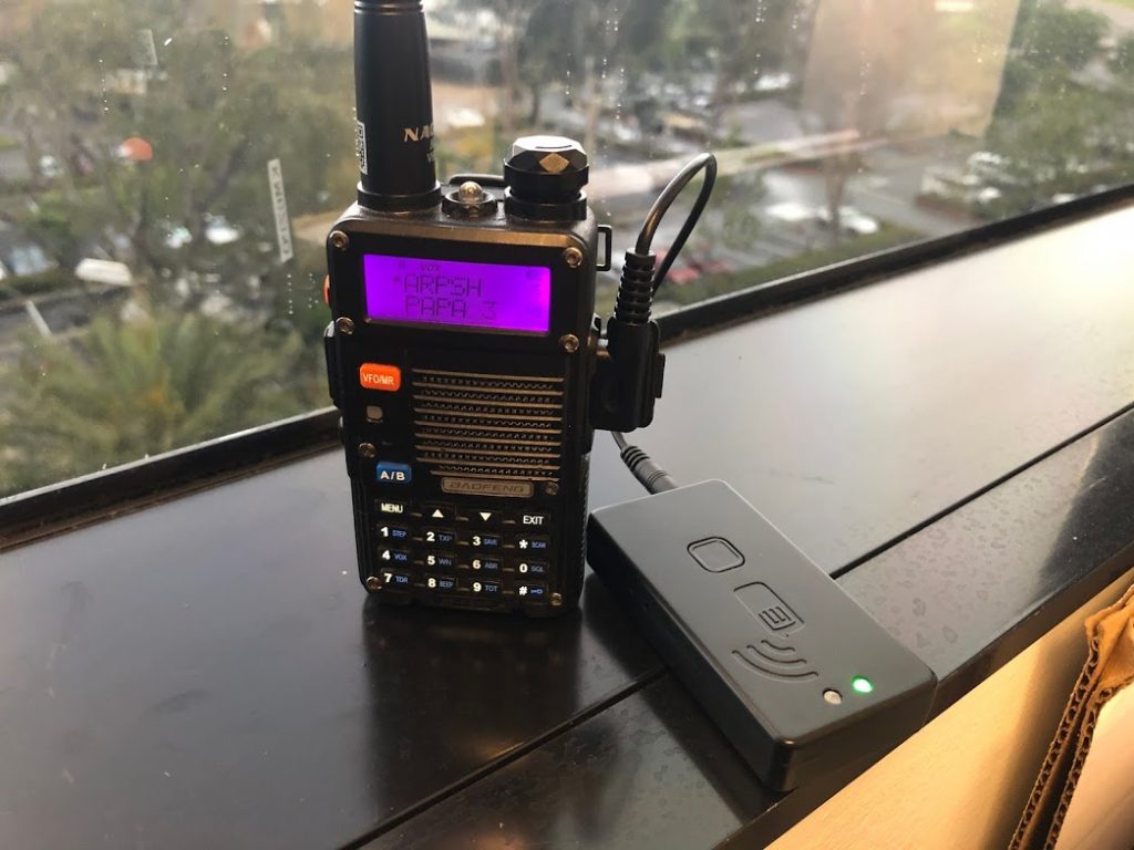 Mobilinkd TNC3 and BaoFeng BFF8HP APRS Field Test KM6ZPO