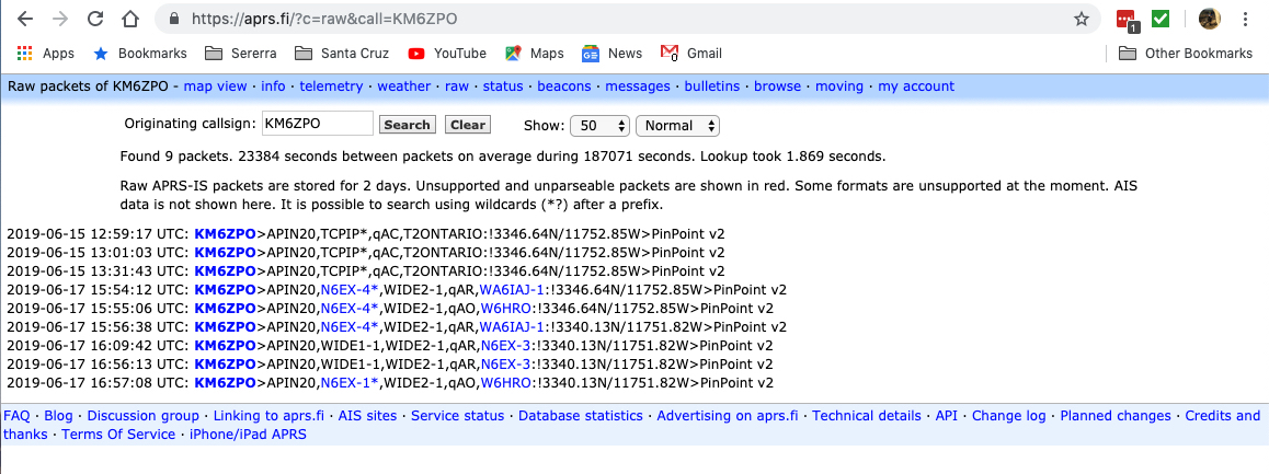 pinpoint aprs quick start guide